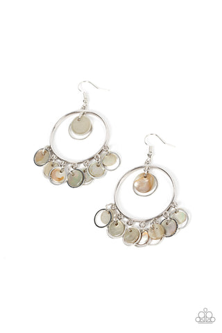 Cabana Charm - Silver - Paparazzi Accessories