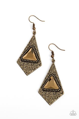 Cosmic Destination - Brass - Paparazzi Accessories