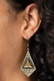 Cosmic Destination - Brass - Paparazzi Accessories
