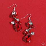 Rhinestone Reveler - Red - Paparazzi Accessories