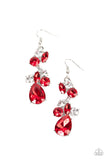 Rhinestone Reveler - Red - Paparazzi Accessories