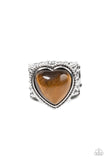 Stone Age Admirer - Brown - Paparazzi Accessories