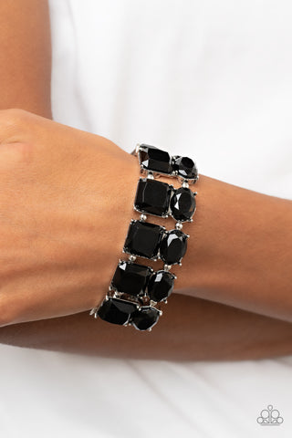 Dont Forget Your Toga - Black - Paparazzi Accessories