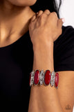 Saturated Sparkle - Red - Paparazzi Accessories