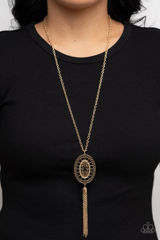 Whimsically Wistful - Gold - Paparazzi Accessories