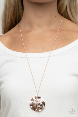 Boom and COMBUST - Rose Gold - Paparazzi Accessories