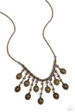Leave it in the PASTURE - Brass - Paparazzi Accessories