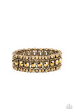 Ritzy Reboot - Brass - Paparazzi Accessories