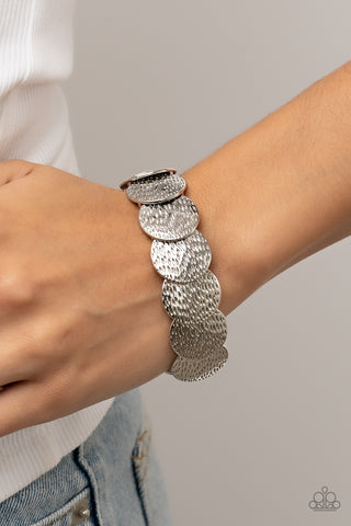 Radioactive Reflections - Silver - Paparazzi Accessories