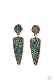 Druzy Desire - Brass - Paparazzi Accessories