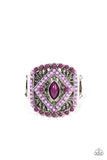 Amplified Aztec - Purple - Paparazzi Accessories