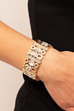 Dynamically Diverse - Gold - Paparazzi Accessories