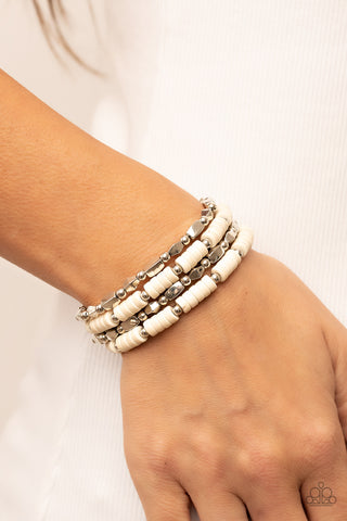 Anasazi Apothecary - White - Paparazzi Accessories