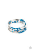 Whimsically Whirly - Blue - Paparazzi Accessories