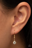 Heartbreakingly Blingy - Gold - Paparazzi Accessories