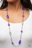 Barcelona Bash - Purple - Paparazzi Accessories
