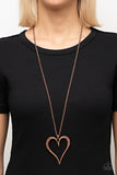 Hopelessly In Love - Copper - Paparazzi Accessories