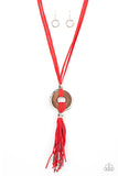 ARTISANS and Crafts - Red - Paparazzi Accessories