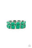 Dont Forget Your Toga - Green - Paparazzi Accessories
