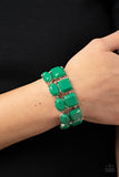 Dont Forget Your Toga - Green - Paparazzi Accessories