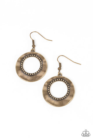 Desert Diversity - Brass - Paparazzi Accessories