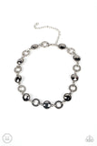 Rhinestone Rollout - Silver - Paparazzi Accessories
