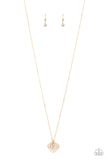 Letters of Love - Gold - Paparazzi Accessories