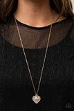 Letters of Love - Gold - Paparazzi Accessories