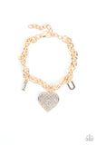 Declaration of Love - Gold - Paparazzi Accessories