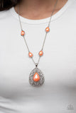 Magical Masquerade - Orange - Paparazzi Accessories