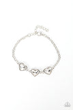 Little Heartbreaker - White - Paparazzi Accessories