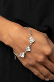 Little Heartbreaker - White - Paparazzi Accessories