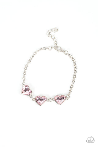 Little Heartbreaker - Pink - Paparazzi Accessories