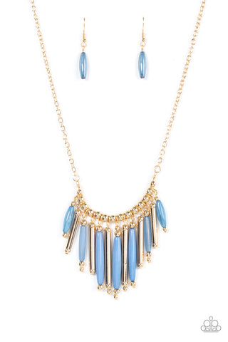 Bohemian Breeze - Blue - Paparazzi Accessories