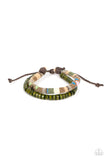 Pack your Poncho - Green - Paparazzi Accessories