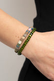 Pack your Poncho - Green - Paparazzi Accessories