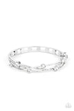 Slammin Sparkle - White - Paparazzi Accessories