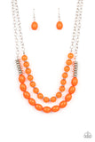 Venetian Voyage - Orange - Paparazzi Accessories