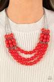 Coastal Cruise - Red - Paparazzi Accessories