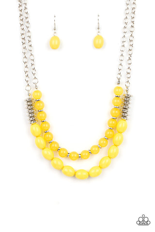 Venetian Voyage - Yellow - Paparazzi Accessories