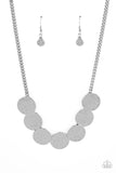 Flip a Coin - Silver - Paparazzi Accessories