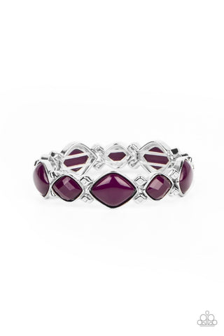 Boldly BEAD-azzled - Purple - Paparazzi Accessories