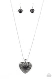 Wholeheartedly Whimsical - Black - Paparazzi Accessories