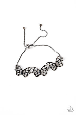Put a WING on It - Black - Paparazzi Accessories