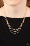 Surreal Sparkle - Gold - Paparazzi Accessories