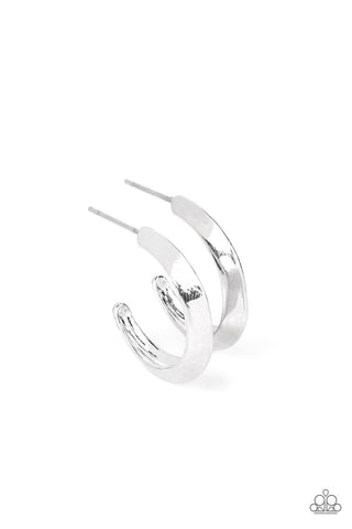 BEVEL Up - Silver - Paparazzi Accessories