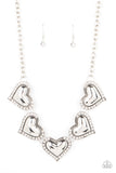 Kindred Hearts - White - Paparazzi Accessories