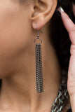 SCARFed for Attention - Gunmetal - Paparazzi Accessories