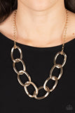 Ive got the Power - Gold - Paparazzi Accessories