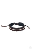 Pretty, Pretty PLEATS - Brown - Paparazzi Accessories